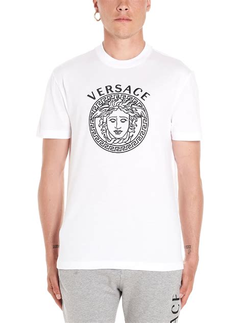 tshirt versace leone|versace graphic t shirt.